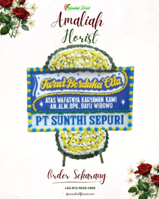 Papan Bunga Duka di Sokobanah
