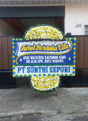 Papan Bunga Duka di Sokobanah
